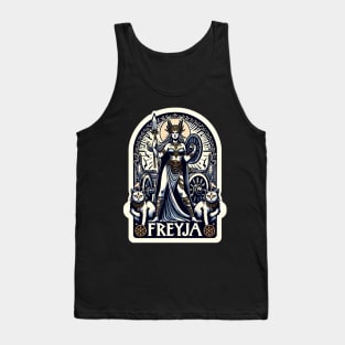 Freyja: Goddess of Love and War Tank Top